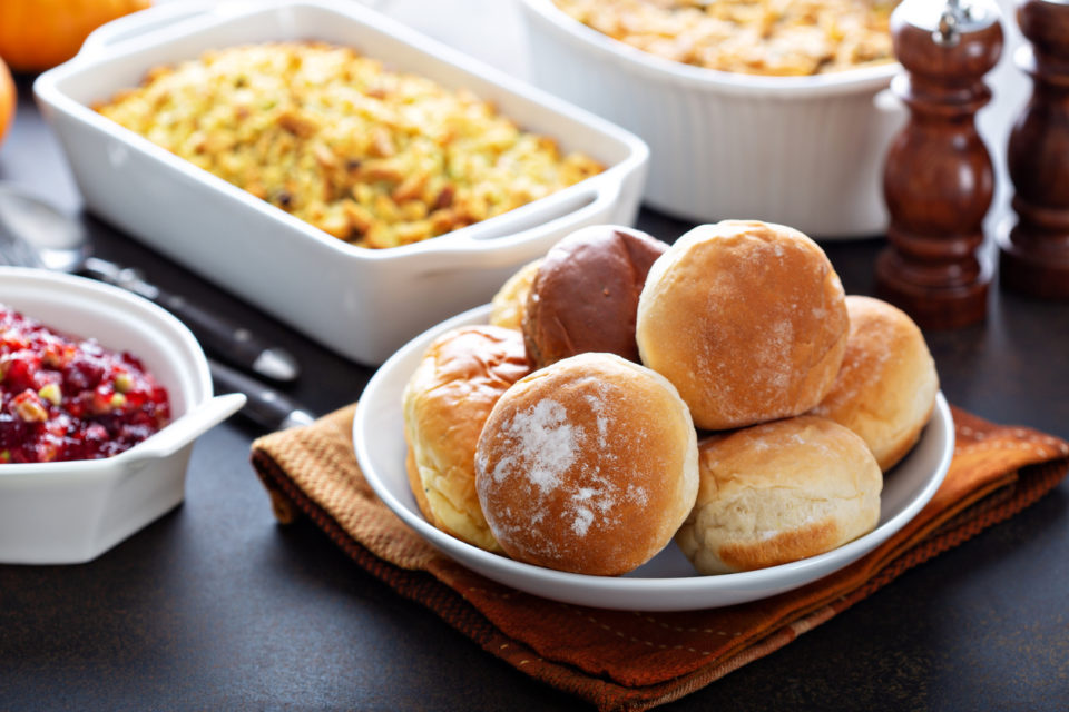 Dinner rolls for Thanksgiving